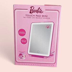 Barbie Pink Touch Pad Mini LED Makeup Mirror